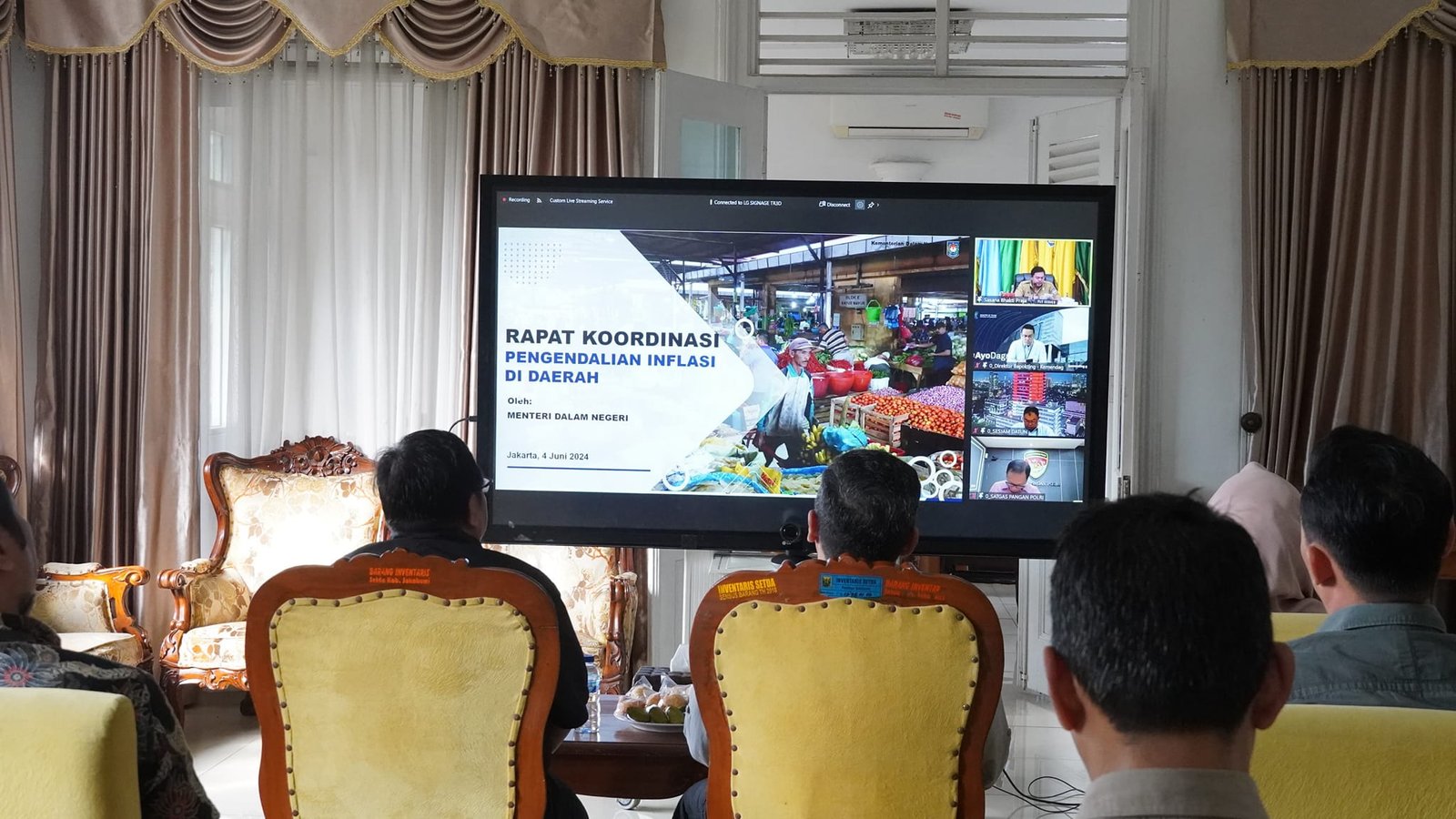 RAPAT PENGENDALIAN INFLASI, PLH. SEKDA KITA TERUS BERUPAYA SUPAYA INFLASI TETAP TERKENDALI 2 445413180 842296024598904 7166088285814554053 n