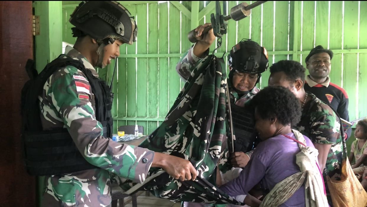 Bersinergi Tingkatkan Kualitas Kesehatan Di Perbatasan, Satgas Yonif 310/KK Gelar Posyandu 1 WhatsApp Image 2024 07 25 at 08.30.27 16a8e690