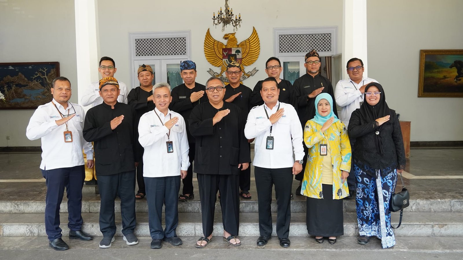 PIMPINAN BANK TABUNGAN NEGARA SAMPAIKAN PROGRAM UNGGULAN, BUPATI TEKANKAN SEKTOR UMKM 1 453534084 878381410990365 6631591524871140308 n