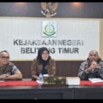 Mantan Dirut BUMD SL Ditetapkan Sebagai Tersangka Oleh Kejari Belitung Timur 2 Kajari Beltim
