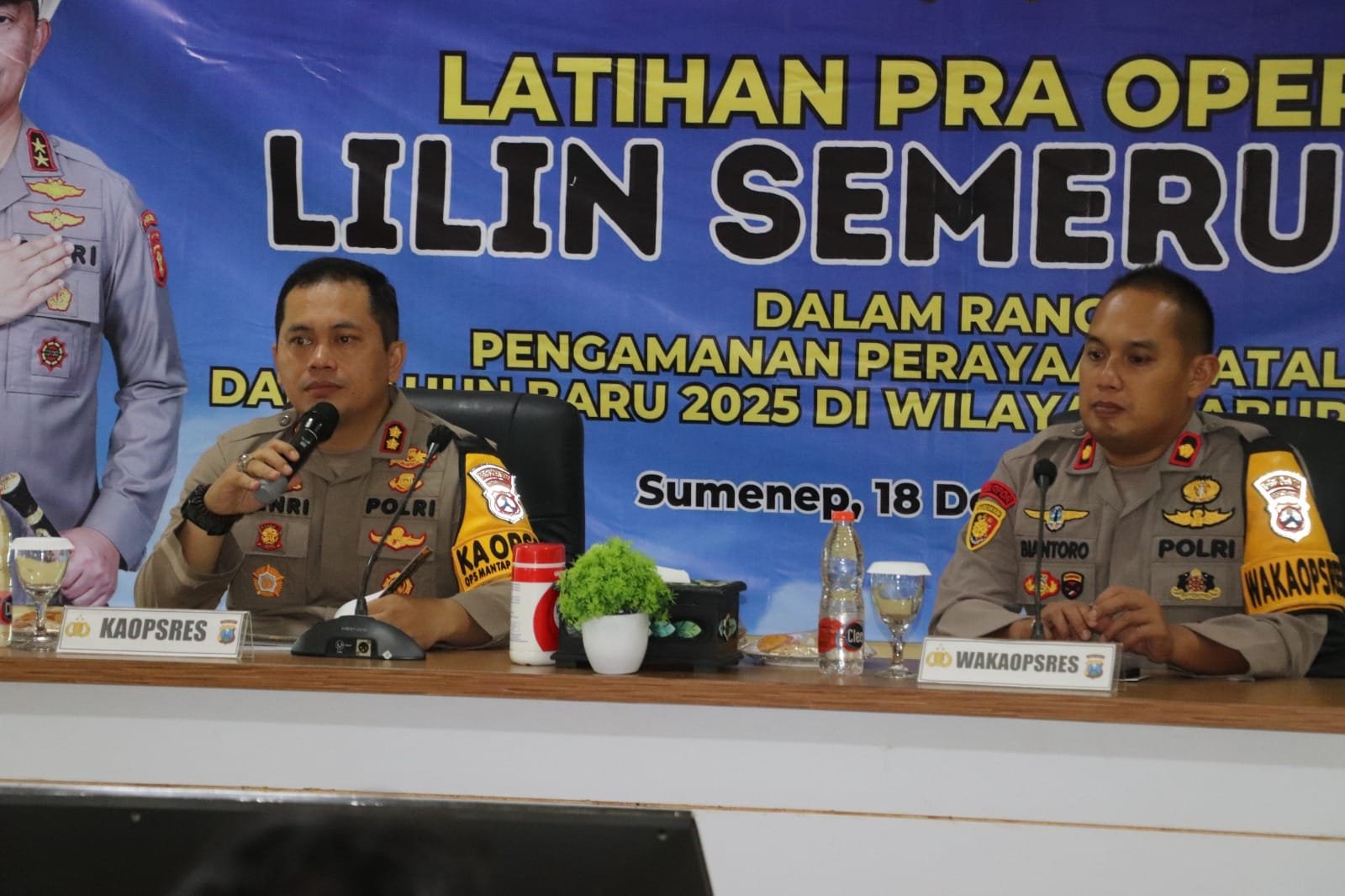 Jelang Natal 2024 dan Tahun Baru 2025, Polres Sumenep Gelar Latihan Pra Operasi Lilin Semeru 2024 1 WhatsApp Image 2024 12 19 at 09.57.53