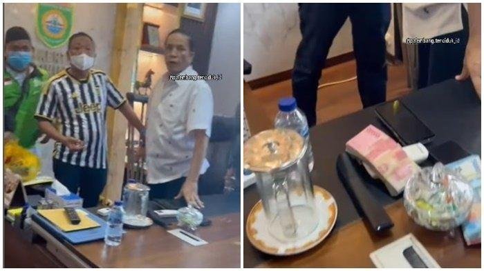 KEJARI PALEMBANG OTT KADISNAKERTRANS DELIAR MARZOEKI: PETUGAS TEMUKAN UANG DIRUANG KERJANYA 1 SOSOK Kadisnakertrans Sumsel Deliar Marzoeki Kena OTT Kejaksaan Petugas Temukan Uang di Bawah Meja