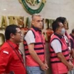 Anggota DPRD Kaltim Ditahan Kejati DKI, Diduga Terlibat Proyek Fiktif Rp431 Miliar 2 20250512 Para tersangka kasus tindak pidana korupsi