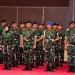 panglima tni terima laporan korps kenaikan pangkat 16 perwira tinggi tni 1 169