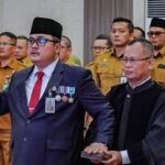 topan ginting saat diambil sumpah jabatan sebagai pj sekda kota medan dok diskominfo medan 169