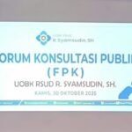 RSUD R Syamsudin SH Gelar Forum Konsultasi Publik 2025 Dengarkan Aspirasi Masyarakat dan Siap Jalankan Transformasi Layanan Kesehatan. 3 WhatsApp Image 2025 11 02 at 09.28.24 d6fb9546