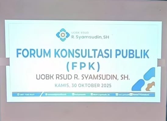RSUD R Syamsudin SH Gelar Forum Konsultasi Publik 2025 Dengarkan Aspirasi Masyarakat dan Siap Jalankan Transformasi Layanan Kesehatan. 1 WhatsApp Image 2025 11 02 at 09.28.24 d6fb9546