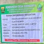 Pemdes Sirnajaya Realisasikan Anggaran Banprov 2025 untuk Pengaspalan Jalan Lingkungan 4 WhatsApp Image 2025 11 19 at 15.12.59