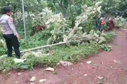 Angin Puting Beliung Terjang Desa Payudan Dundang, Polsek Guluk-Guluk Bersama Koramil Gerak Cepat Bantu Warga 10 WhatsApp Image 2025 12 23 at 7.42.58 AM