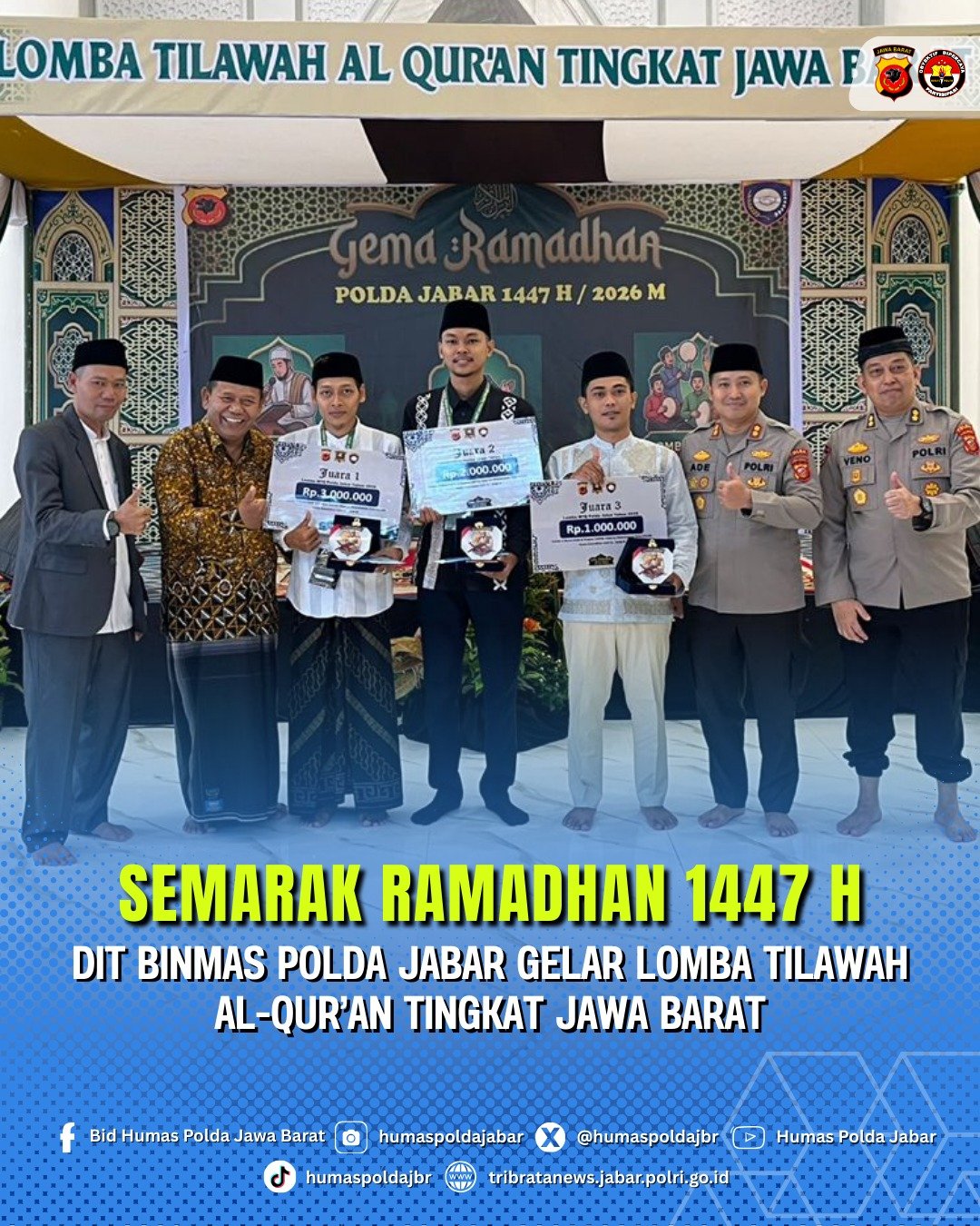 Semarak Ramadan 1447 H, Dit Binmas Polda Jabar Gelar Lomba Tilawah Al-Qur’an Tingkat Jawa Barat 1 WhatsApp Image 2026 03 07 at 11.40.35 1