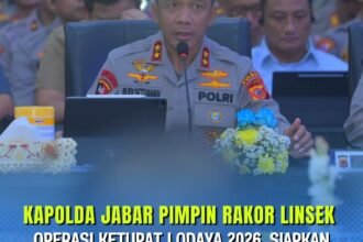 KAPOLDA JABAR PIMPIN RAKOR LINSEK OPERASI KETUPAT LODAYA 2026, SIAPKAN 26.692 PERSONEL AMANKAN MUDIK LEBARAN 6 WhatsApp Image 2026 03 10 at 20.59.45