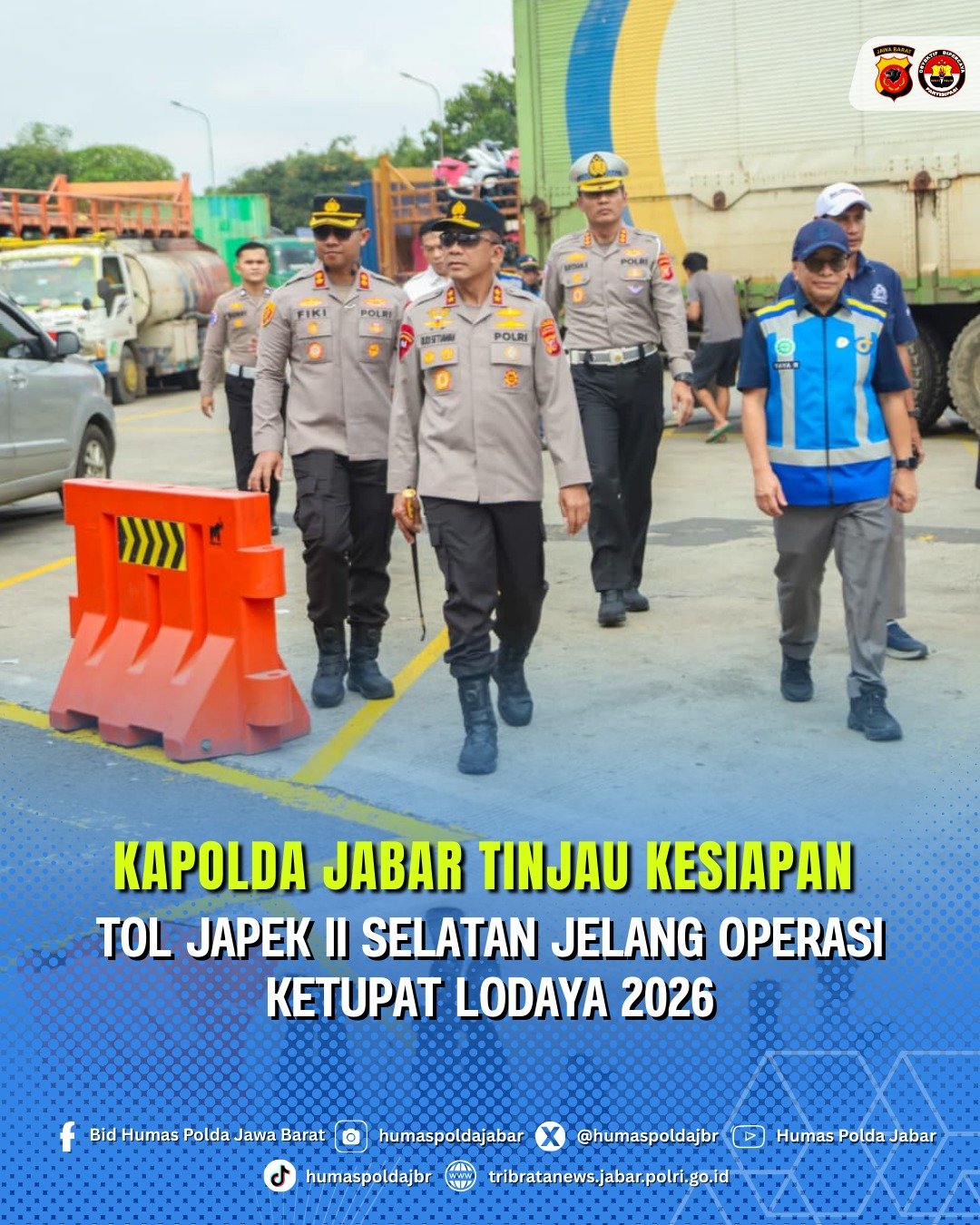 Kapolda Jabar Tinjau Kesiapan Tol Japek II Selatan Jelang Operasi Ketupat Lodaya 2026 1 WhatsApp Image 2026 03 13 at 08.23.47