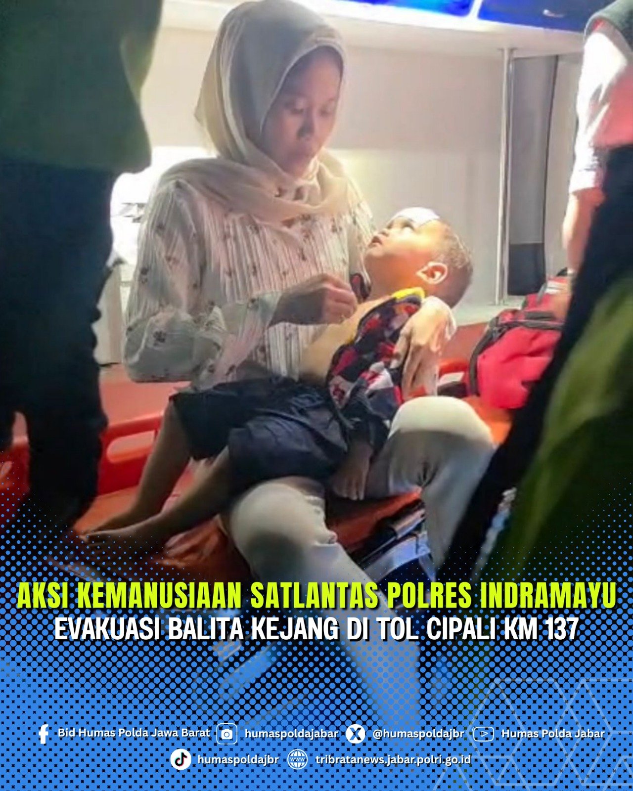 Aksi Sigap Satlantas Polres Indramayu Selamatkan Balita Kejang di Tol Cipali KM 137 1 WhatsApp Image 2026 03 26 at 16.26.08 2