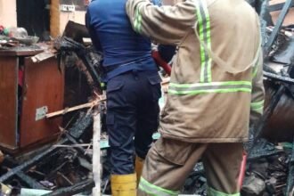 Damkar Sukabumi Tangani Kebakaran Rumah Tinggal di Sukaraja, Wujudkan Pelayanan Dasar kepada Masyarakat 7 668440382 1360885899406578 4327078533493399506 n