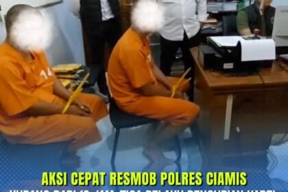Aksi Cepat Resmob Polres Ciamis! Kurang dari 12 Jam, Tiga Pelaku Pencurian Kabel Tower Telkomsel Berhasil Dibekuk 6 WhatsApp Image 2026 04 27 at 19.03.03