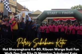 HUT Bhayangkara ke-80, Ribuan Warga Ikuti Fun Walk dan Fun Bike di Mapolres Sukabumi Kota 4 WhatsApp Image 2026 06 14 at 7.37.59 PM