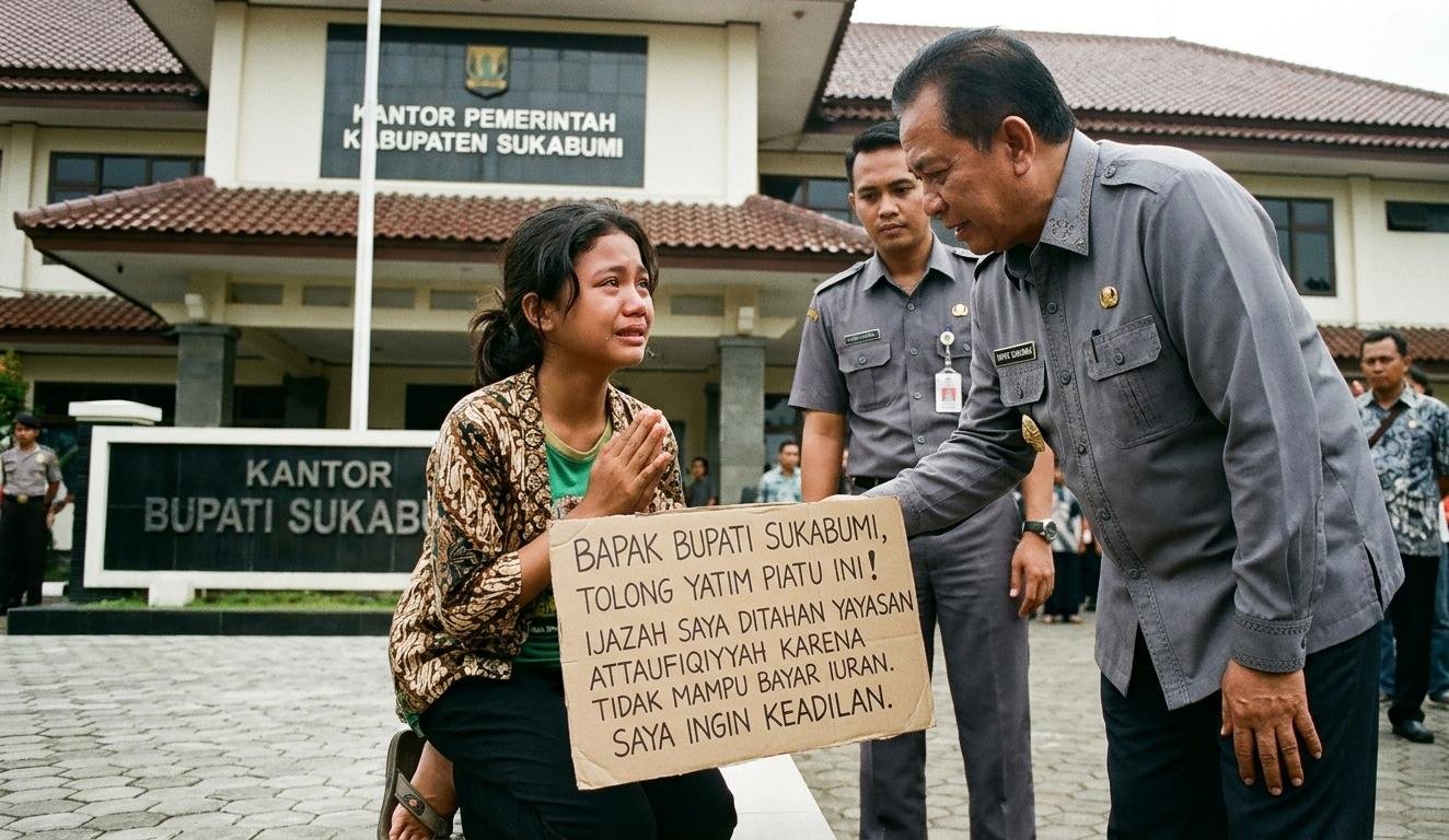Terhalang Masa Depan, Puluhan Anak Yatim dan Keluarga Miskin Mengadu ke Bupati Sukabumi Soal Ijazah Ditahan. 1 WhatsApp Image 2026 06 17 at 9.06.52 AM
