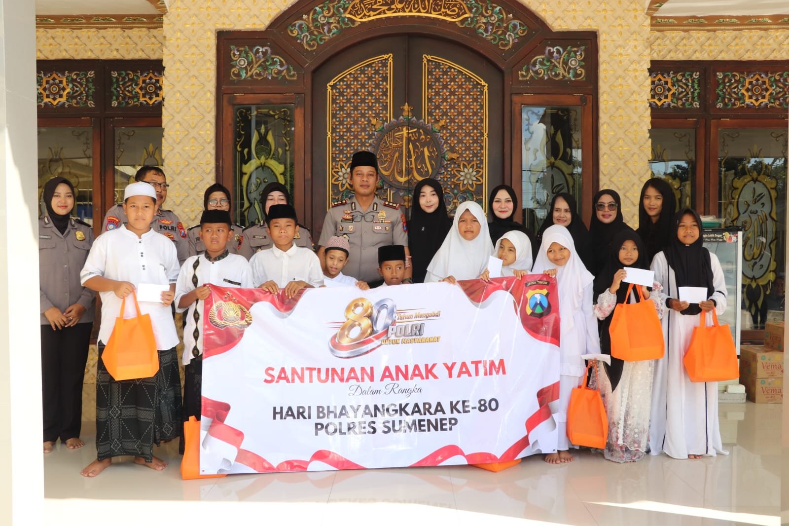 Gelar Do'a Bersama Polres Sumenep Sambut Tahun Baru Islam 1448 H dan Hari Bhayangkara Ke-80 1 WhatsApp Image 2026 06 18 at 7.31.33 PM